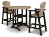 Ashley Express - Fairen Trail Outdoor Bar Table and 2 Barstools - Walo Furniture