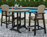 Ashley Express - Fairen Trail Outdoor Bar Table and 2 Barstools - Walo Furniture