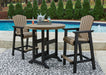 Ashley Express - Fairen Trail Outdoor Bar Table and 2 Barstools - Walo Furniture