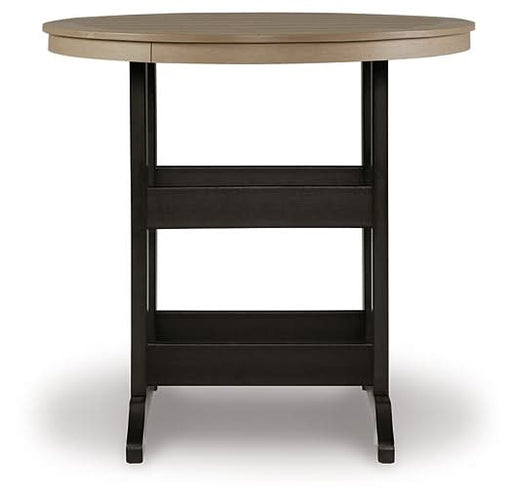 Ashley Express - Fairen Trail Round Bar Table w/UMB OPT - Walo Furniture