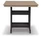 Ashley Express - Fairen Trail Square Counter TBL w/UMB OPT - Walo Furniture