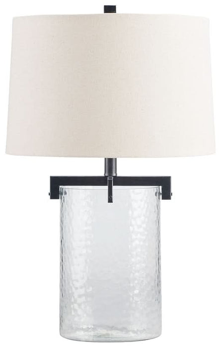 Ashley Express - Fentonley Glass Table Lamp (1/CN) - Walo Furniture