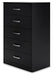 Ashley Express - Finch Five Drawer Chest - Walo Furniture