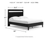 Ashley Express - Finch Queen Panel Platform Bed with Dresser, Chest and Nightstand - Walo Furniture