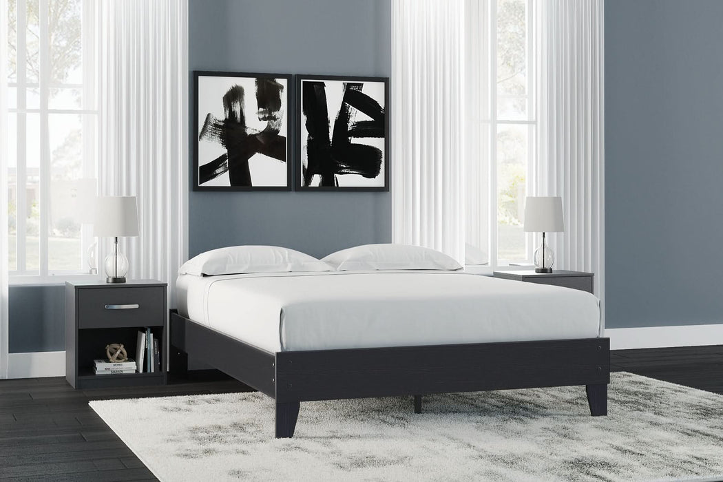 Ashley Express - Finch Queen Platform Bed - Walo Furniture