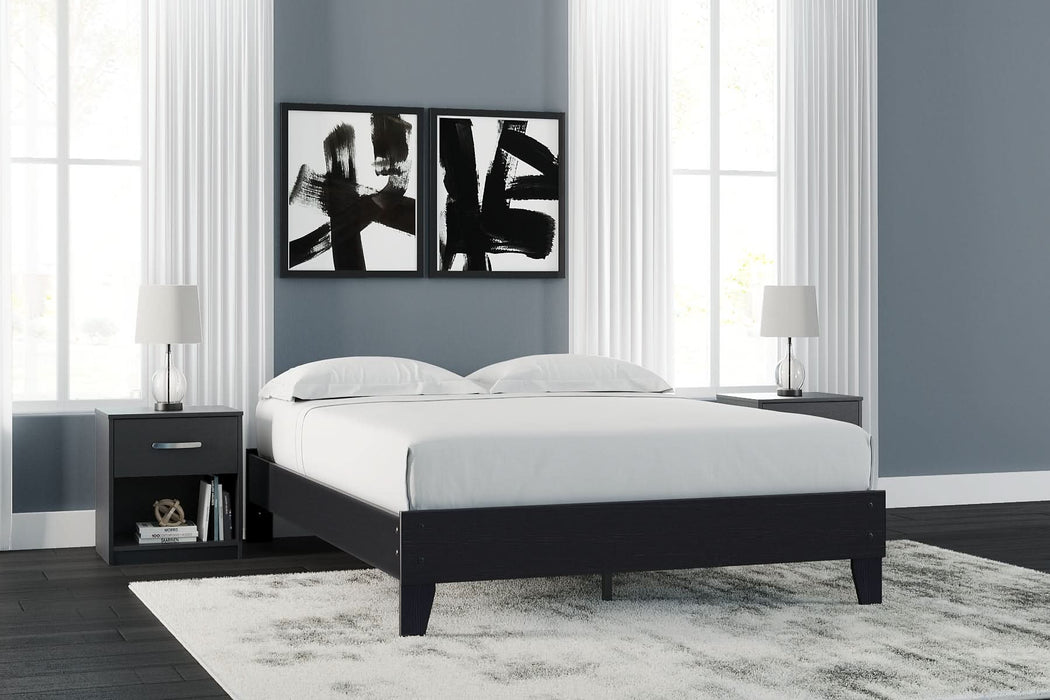 Ashley Express - Finch Queen Platform Bed - Walo Furniture