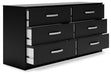 Ashley Express - Finch Six Drawer Dresser - Walo Furniture