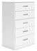 Ashley Express - Flannia Five Drawer Chest - Walo Furniture