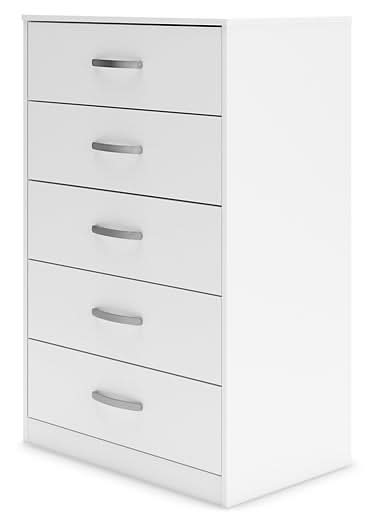 Ashley Express - Flannia Five Drawer Chest - Walo Furniture