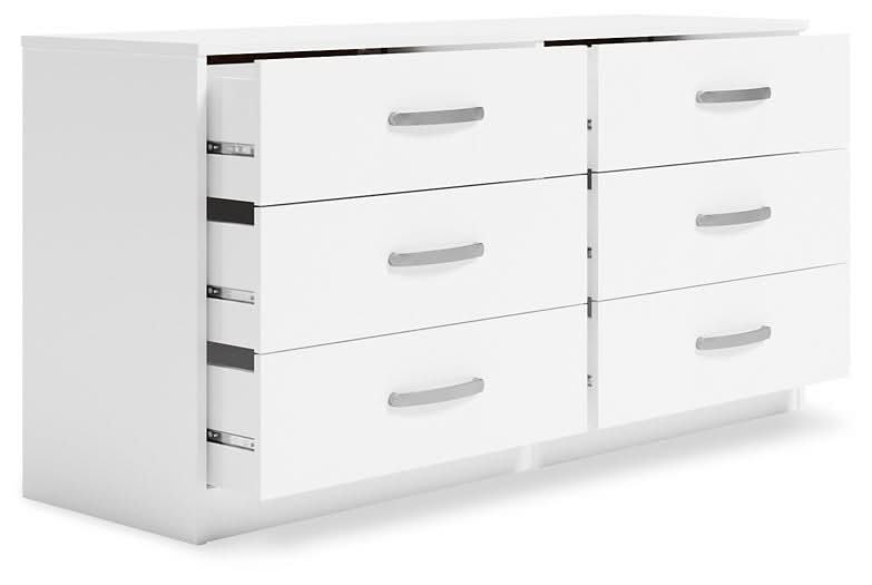 Ashley Express - Flannia Six Drawer Dresser - Walo Furniture