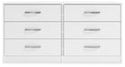 Ashley Express - Flannia Six Drawer Dresser - Walo Furniture