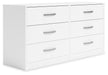 Ashley Express - Flannia Six Drawer Dresser - Walo Furniture