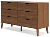 Ashley Express - Fordmont Full Panel Headboard with Dresser and Nightstand - Walo Furniture