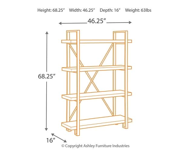 Ashley Express - Forestmin Bookcase - Walo Furniture