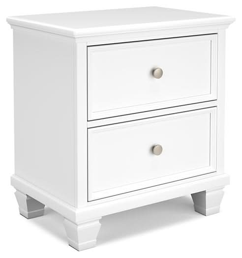 Ashley Express - Fortman Two Drawer Night Stand - Walo Furniture