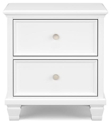 Ashley Express - Fortman Two Drawer Night Stand - Walo Furniture