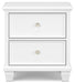 Ashley Express - Fortman Two Drawer Night Stand - Walo Furniture