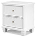 Ashley Express - Fortman Two Drawer Night Stand - Walo Furniture