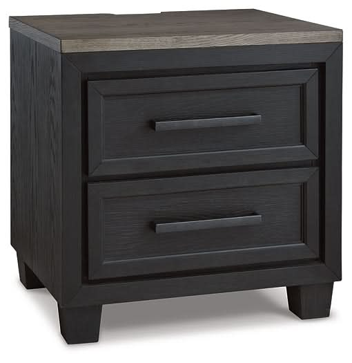 Ashley Express - Foyland Two Drawer Night Stand - Walo Furniture