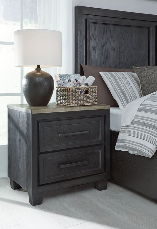 Ashley Express - Foyland Two Drawer Night Stand - Walo Furniture