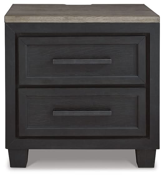 Ashley Express - Foyland Two Drawer Night Stand - Walo Furniture