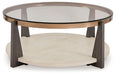 Ashley Express - Frazwa Coffee Table with 2 End Tables - Walo Furniture