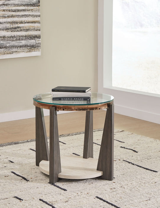 Ashley Express - Frazwa Coffee Table with 2 End Tables - Walo Furniture