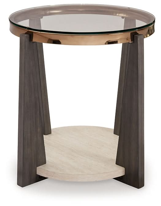 Ashley Express - Frazwa Round End Table - Walo Furniture