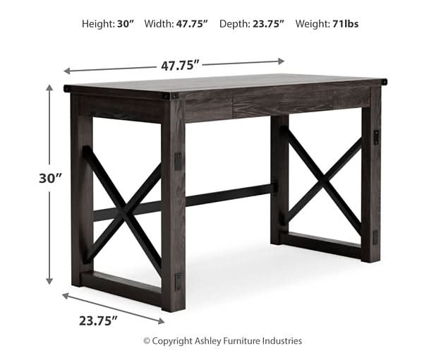 Ashley Express - Freedan Home Office Desk - Walo Furniture