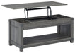 Ashley Express - Freedan Rect Lift Top Cocktail Table - Walo Furniture