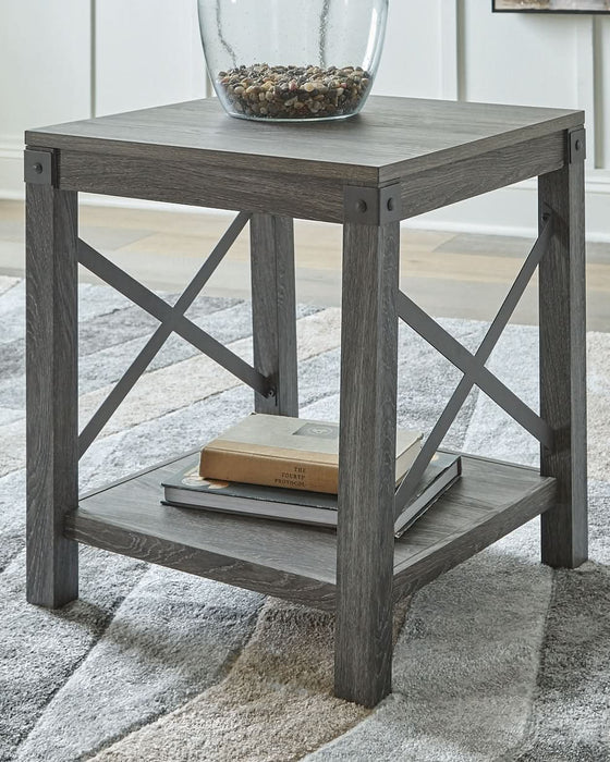 Ashley Express - Freedan Square End Table - Walo Furniture