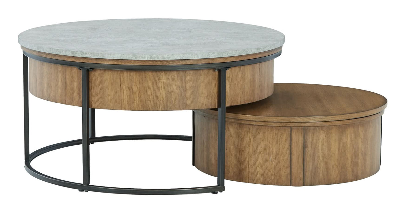 Ashley Express - Fridley Coffee Table with 2 End Tables - Walo Furniture