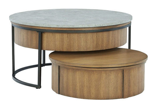 Ashley Express - Fridley Nesting Cocktail Tables (2/CN) - Walo Furniture