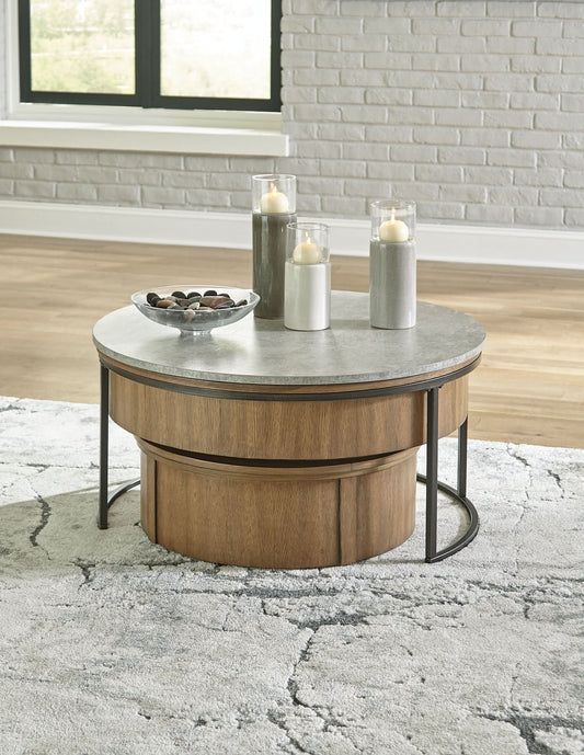 Ashley Express - Fridley Nesting Cocktail Tables (2/CN) - Walo Furniture