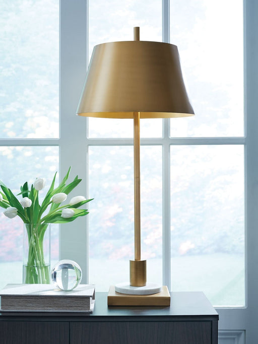 Ashley Express - Fritzburn Metal Table Lamp (1/CN) - Walo Furniture