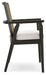 Ashley Express - Galliden Dining UPH Arm Chair (2/CN) - Walo Furniture