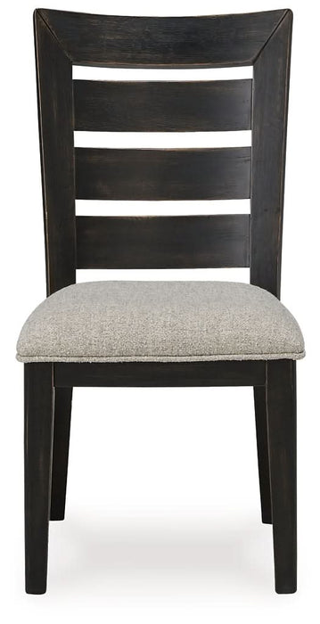 Ashley Express - Galliden Dining UPH Side Chair (2/CN) - Walo Furniture