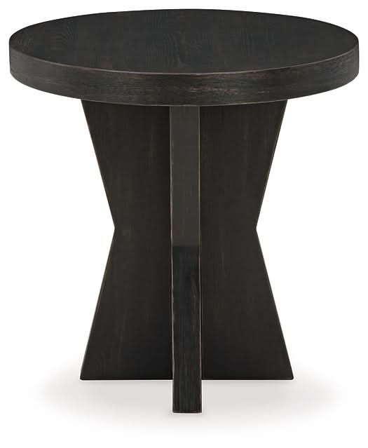 Ashley Express - Galliden Round End Table - Walo Furniture