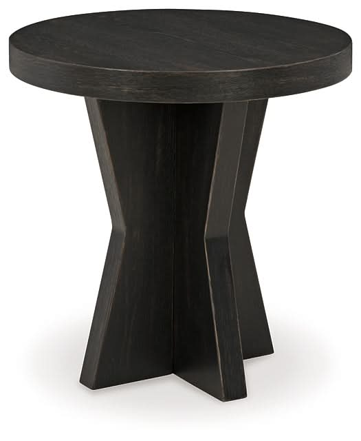 Ashley Express - Galliden Round End Table - Walo Furniture