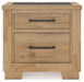 Ashley Express - Galliden Two Drawer Night Stand - Walo Furniture