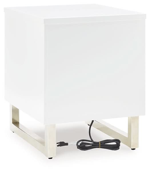 Ashley Express - Gardoni Chair Side End Table - Walo Furniture