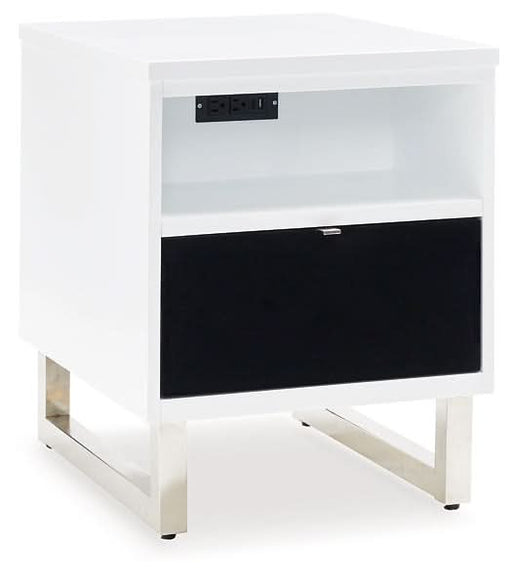 Ashley Express - Gardoni Chair Side End Table - Walo Furniture