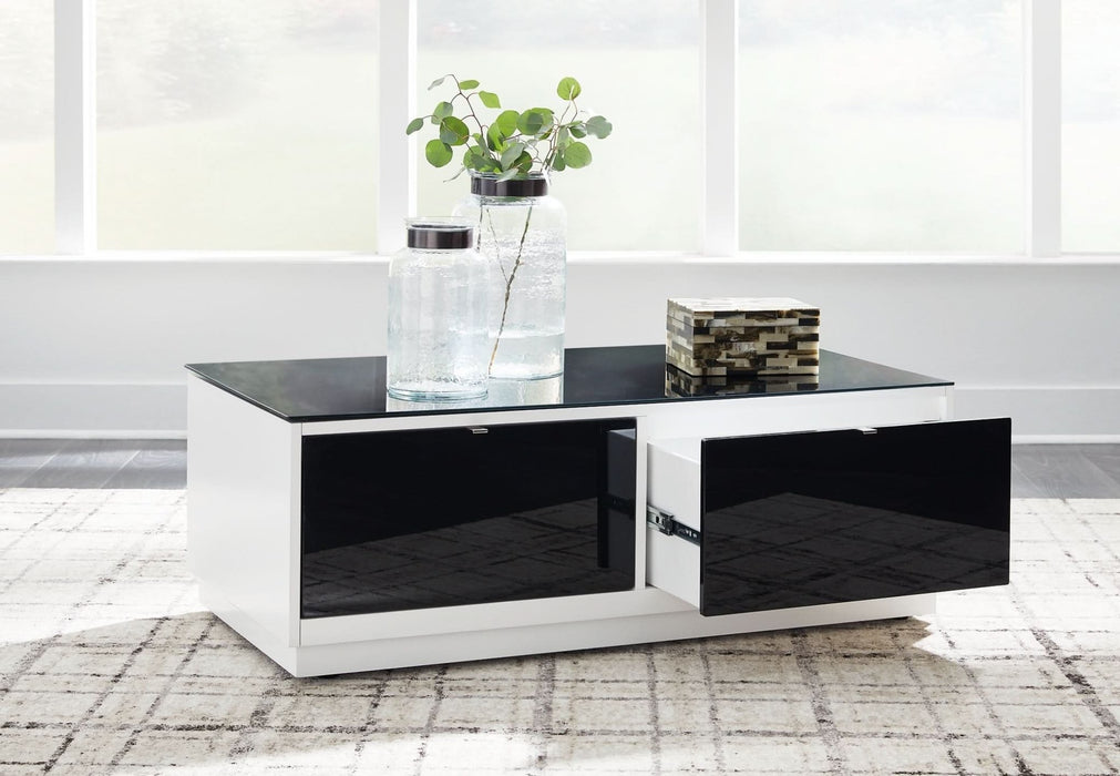 Ashley Express - Gardoni Coffee Table with 2 End Tables - Walo Furniture