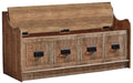 Ashley Express - Garrettville Storage Bench - Walo Furniture