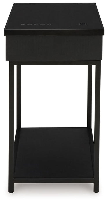 Ashley Express - Gemmet Accent Table with Speaker - Walo Furniture