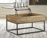 Ashley Express - Gerdanet Lift Top Cocktail Table - Walo Furniture