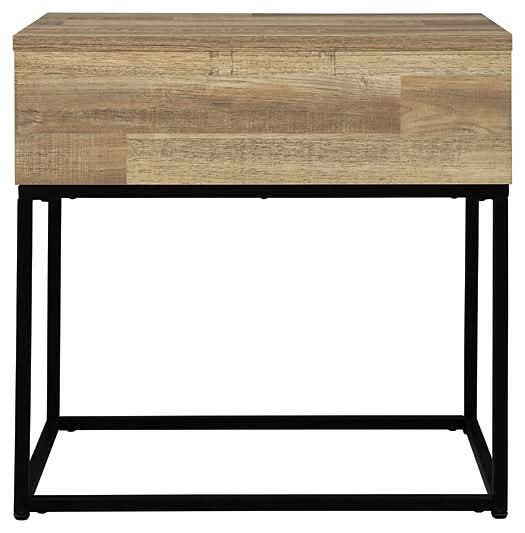 Ashley Express - Gerdanet Rectangular End Table - Walo Furniture