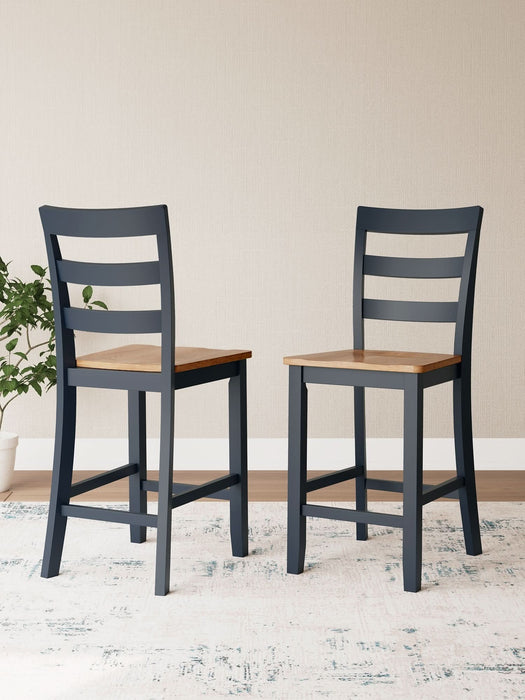 Ashley Express - Gesthaven Barstool (2/CN) - Walo Furniture