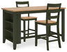 Ashley Express - Gesthaven Counter Height Dining Table and 2 Barstools - Walo Furniture