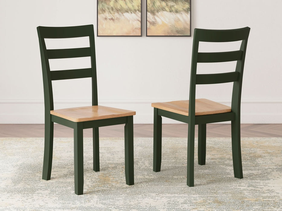 Ashley Express - Gesthaven Dining Table and 2 Chairs - Walo Furniture